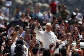 Pope Francis Leads The Angelus - Vatican