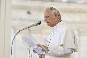 Pope Francis Leads The Angelus - Vatican