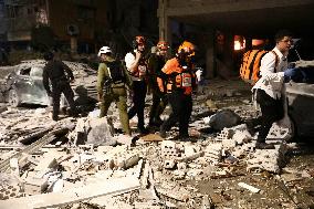 Iranian Airstrikes Kill Six, Wound 140 in Israel