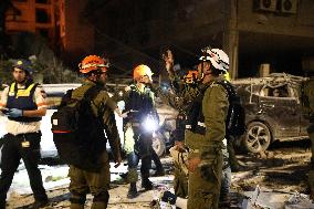 Iranian Airstrikes Kill Six, Wound 140 in Israel