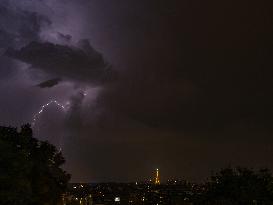 Lightning Strikes Paris - France