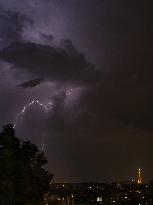 Lightning Strikes Paris - France