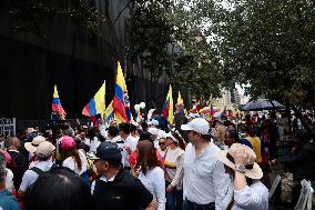 Silent March for Miguel Uribe Turbay