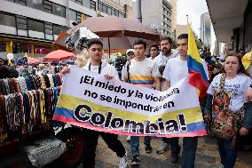 Silent March for Miguel Uribe Turbay