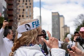 Silent March for Miguel Uribe Turbay