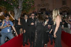 71st Taormina Film Festival - Monica Bellucci And Tim Burton