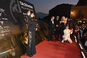 71st Taormina Film Festival - Monica Bellucci And Tim Burton