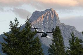 President Trump Arrives At The G7 Summit - Kananaskis