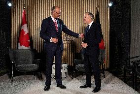 G7 Summit - Mark Carney Meets With Friedrich Merz