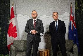 G7 Summit - Mark Carney Meets With Anthony Albanese