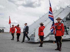 G7 Summit - Keir Starmer Arrives In Calgary