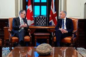 Mark Carney Meets With Keir Starmer - Ottawa