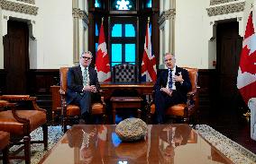 Mark Carney Meets With Keir Starmer - Ottawa