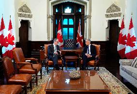 Mark Carney Meets With Keir Starmer - Ottawa