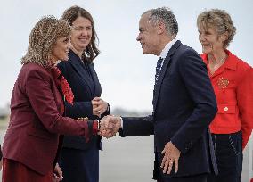 G7 Summit - Mark Carney Arrives In Calgary