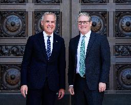 Mark Carney Meets With Keir Starmer - Ottawa