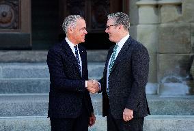Mark Carney Meets With Keir Starmer - Ottawa