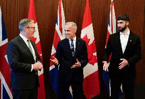 Mark Carney Meets With Keir Starmer - Ottawa