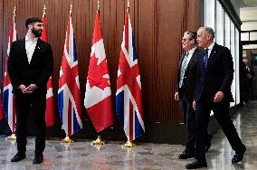 Mark Carney Meets With Keir Starmer - Ottawa
