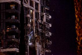 Iranian Missile Attack - Tel Aviv