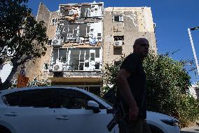 Iranian Missile Strike Hits Bat Yam
