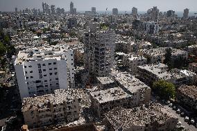 Iranian Missile Strike Hits Bat Yam