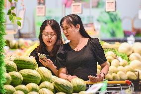 Chinese Society Consumer Goods Retail Sales in Increased