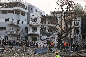 Iranian Missile Attack Israel