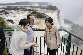 Japan's Princess Kako in Brazil