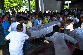 Funeral for The Victims of The Air India Plane Crash - India