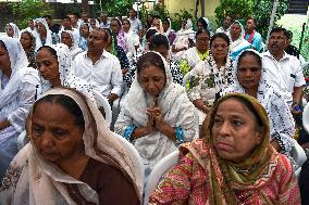 Funeral for The Victims of The Air India Plane Crash - India