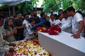 Funeral for The Victims of The Air India Plane Crash - India
