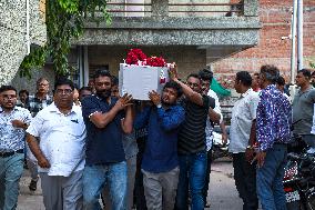 Funeral for The Victims of The Air India Plane Crash - India