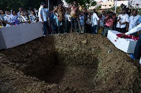 Funeral for The Victims of The Air India Plane Crash - India