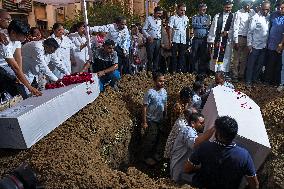 Funeral for The Victims of The Air India Plane Crash - India