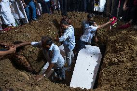 Funeral for The Victims of The Air India Plane Crash - India