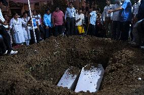 Funeral for The Victims of The Air India Plane Crash - India