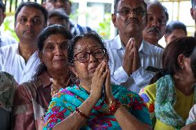 Funeral for The Victims of The Air India Plane Crash - India