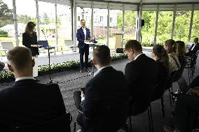 Kultaranta Talks -debate session - Naantali, Finland