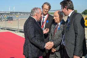 Francois Bayrou at Paris Air Show 2025 - Le Bourget