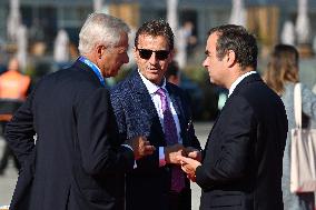 Francois Bayrou at Paris Air Show 2025 - Le Bourget