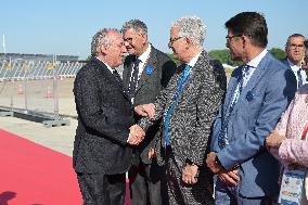 Francois Bayrou at Paris Air Show 2025 - Le Bourget