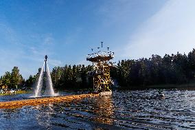 Tallest diving tower in the Baltics