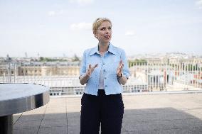 Portrait of Clementine Autain - Paris
