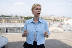 Portrait of Clementine Autain - Paris