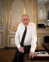 Exclu - Francois Bayrou Portrait - Paris