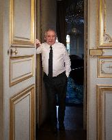 Exclu - Francois Bayrou Portrait - Paris