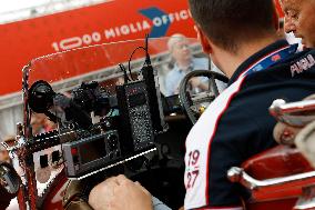 MOTORI - Auto Storiche - 1000Miglia - Punzonatura e Presentazione Vetture