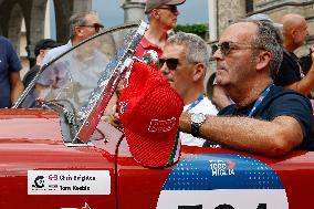 MOTORI - Auto Storiche - 1000Miglia - Punzonatura e Presentazione Vetture