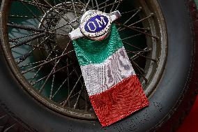 MOTORI - Auto Storiche - 1000Miglia - Punzonatura e Presentazione Vetture